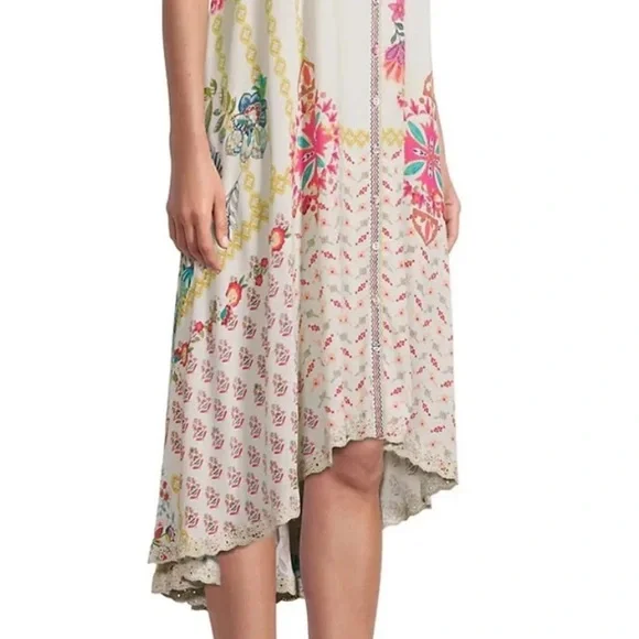 Johnny Was Shannon high low dress NWT RARE - Picture 9 of 12